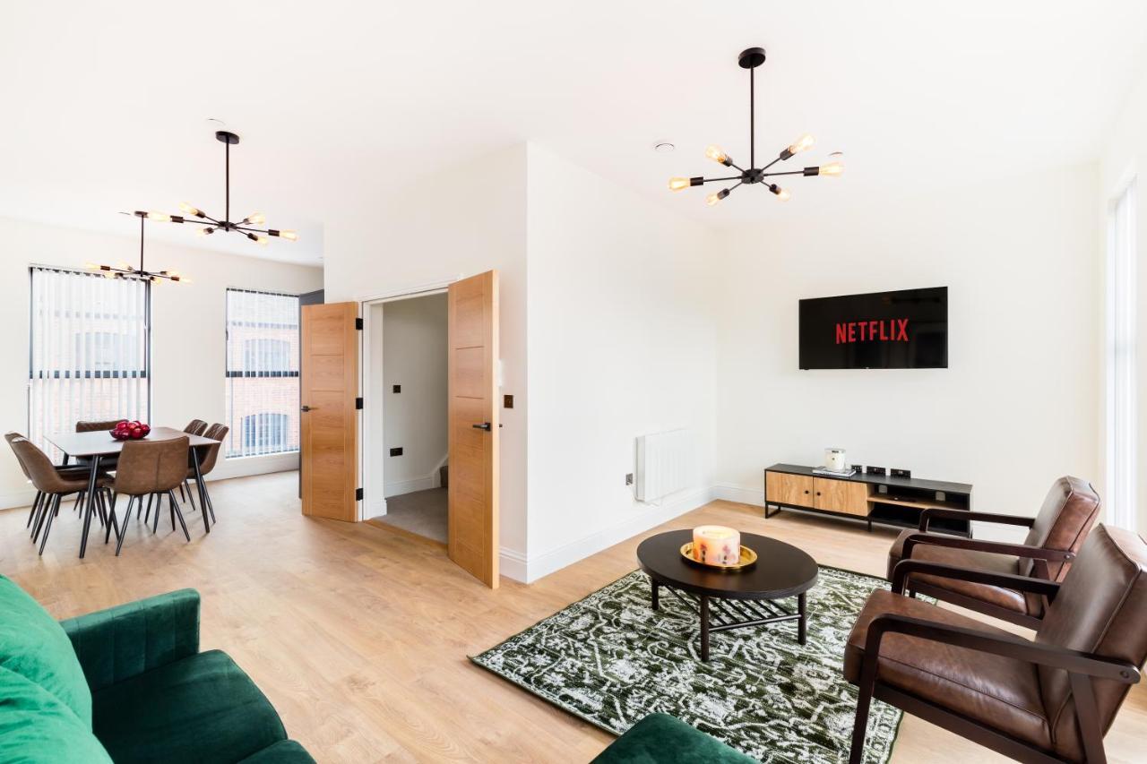 Sydenham Place - Birmingham City Centre Jewellery Quarter - A Trio Of Premium High End Town/Penthouses - 4 Bedrooms & Secure Ev Parking מראה חיצוני תמונה